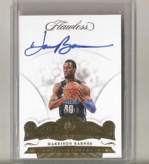 Harrison Barnes Basketball Autographed Sports Trading Cards