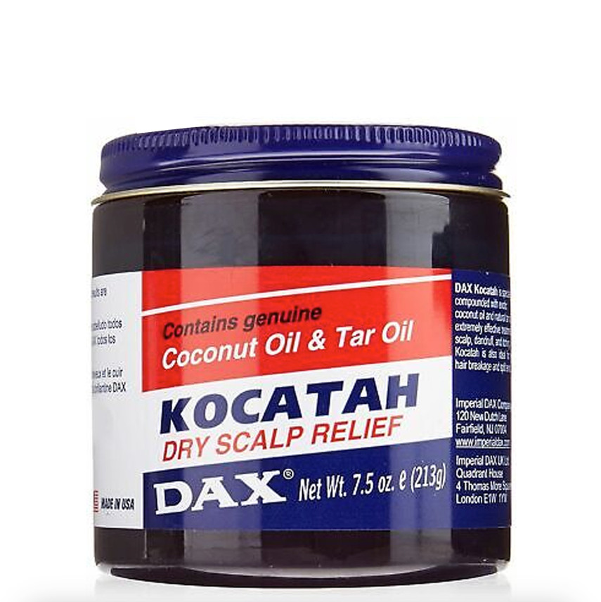 Dax Kocatah Dry Scalp Dandruff Itching Relief  with Coconut Tar Oil 7.5oz 236g
