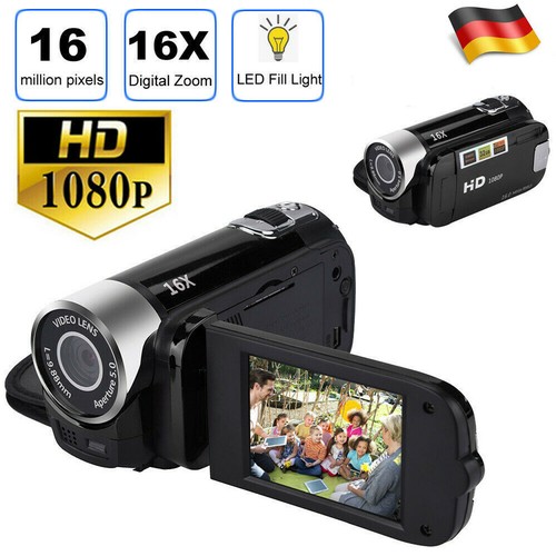 2.7 Zoll Digital Video Kamera Full HD 1080P 16x Zoom Mini Camcorder DV Kamera - Bild 1 von 10