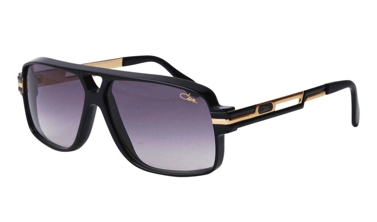 CAZAL 6023/3 Gold Black/Grey Shaded (001) Sunglasses | eBay
