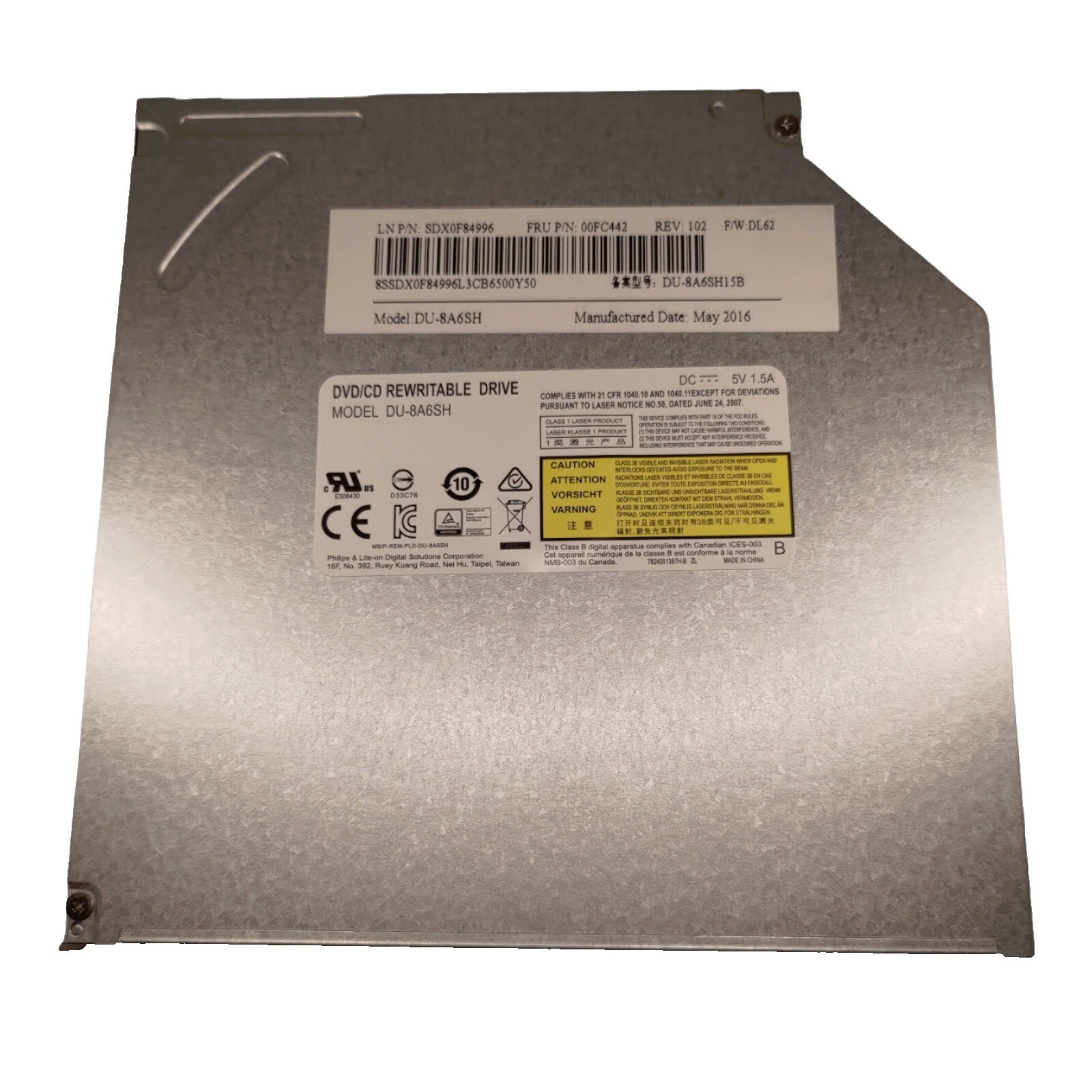 Escritorio interno Lenovo CD, DVD y Blu-ray