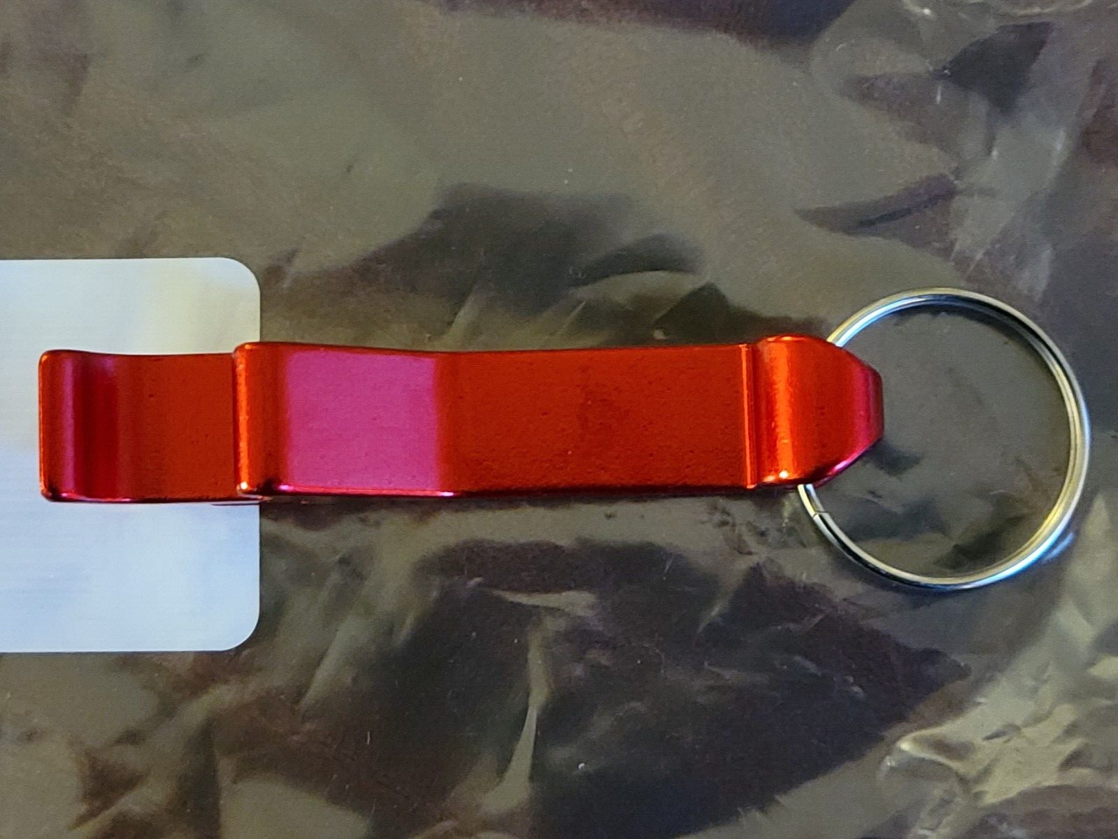 RUGER Firearms Red Aluminum Bottle Opener Keychain NEW IN PACKAGE