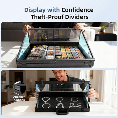 Compact Merchandise Display Portable Merchandise Display Case