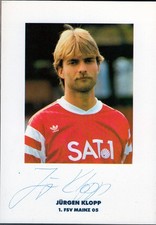 Jürgen Klopp Autogrammkarte FSV Mainz 05 199...