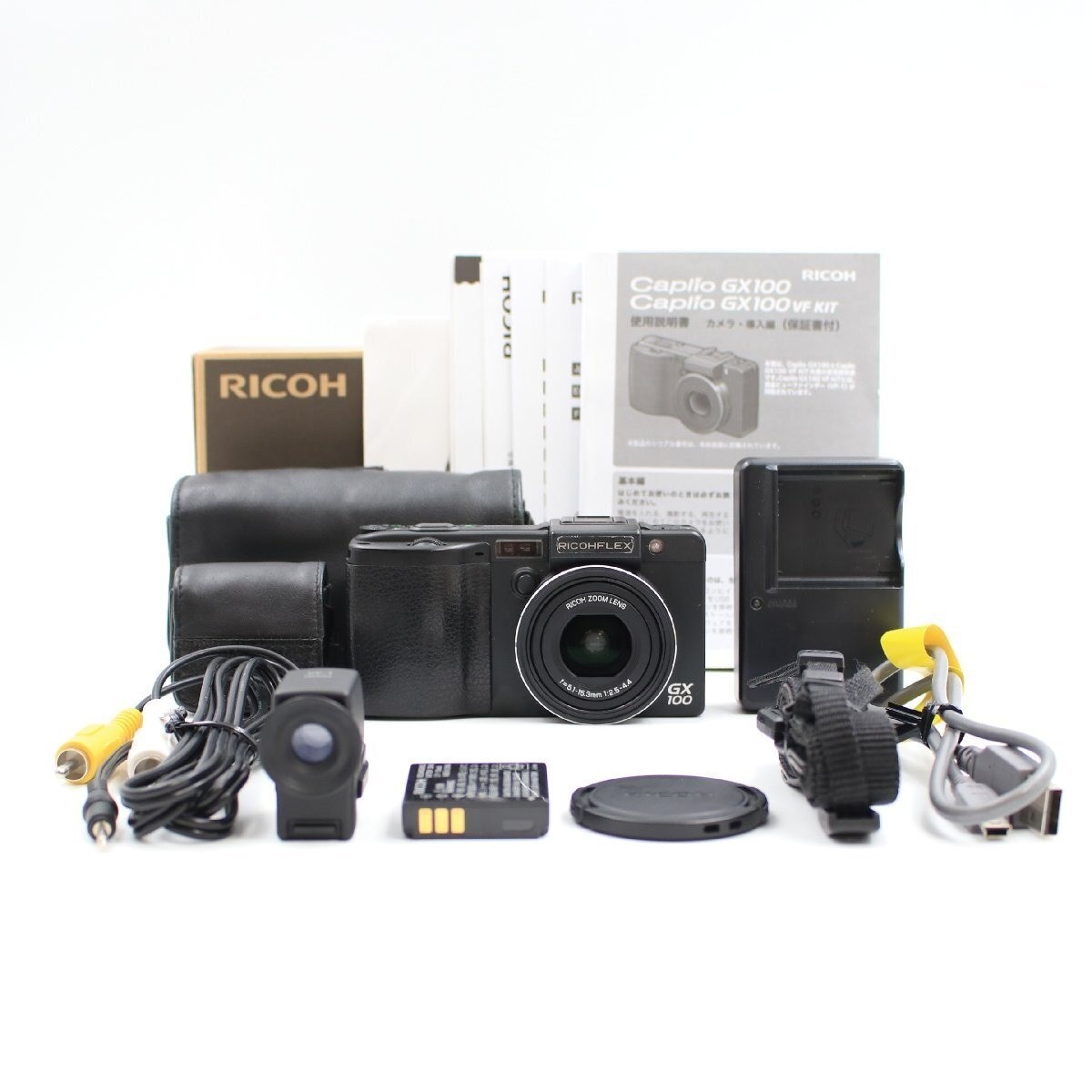 Ricoh Caplio GX100 Digital Compact Camera 10MP From Japan Tested