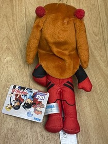 Asuka Langley Neon Genesis Evangelion SEGA 1995 Plush 8.5" Tag Doll Japan DAMAGE