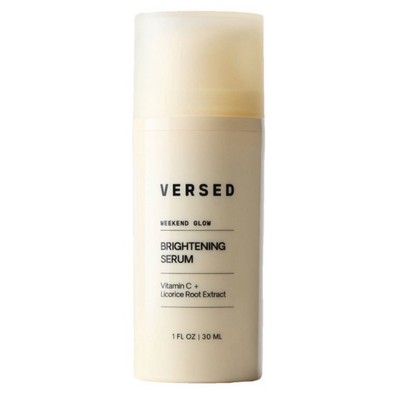VERSED Weekend Glow Brightening Serum ~ Vitamin C + Licorice Root ~ 1 Fl Oz 30mL
