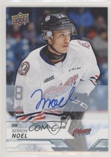 2018-19 Upper Deck CHL Auto Serron Noel #18 Auto 7d2