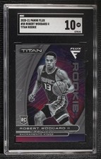 2020-21 Panini Flux Titan Rookies Robert Woodard II #58 SGC 10 GEM 0h28