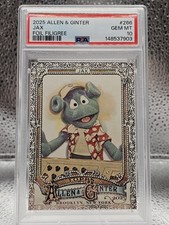 2025 Topps Allen & Ginter Jax Co-Pilot Foil Filagree #266 Card PSA 10 Pop1