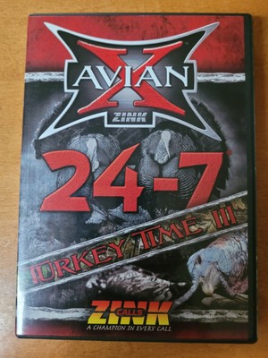Avian X 24-7 Turkey Time 4 DVD Turkey Hunting DVD Zink Calls