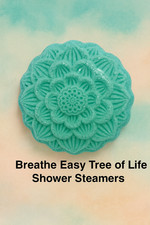 Shower Steamers X-Lg 6  25.00Breathe w Ease Tree of Life Steamers