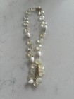 Antique Opalescent Glass Choker Necklace Unique Look — photo 1