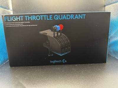 Logitech G Flight Throttle Quadrant USB Wired Modular Flight Controller PC