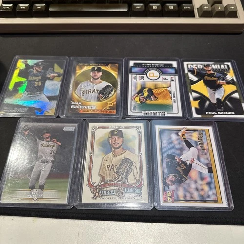 PAUL SKENES Lot Of 7 Cards - Inserts And Base 2025+2026 Topps
