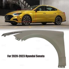 Front Driver Side Fender Panel Fits 2020-2023 Hyundai Sonata Primed Steel USA