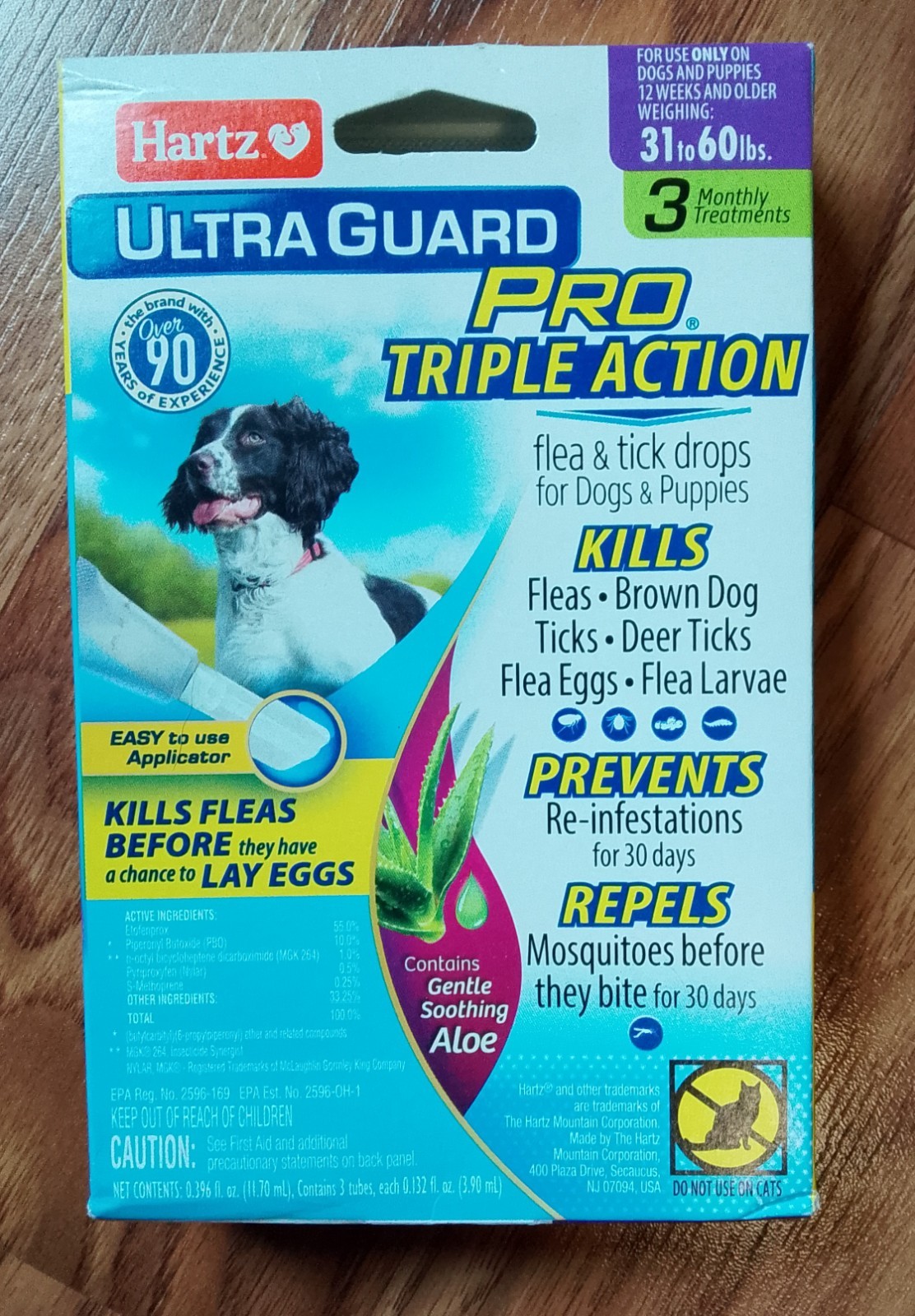 Triple Action Flea And Mite Shampoo For Dogs With Flea Bites photo
