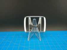 Honda Chrome Emblem Badge H Logo 2-Stud Mount SH5 FR Grille Nameplate Trim Front