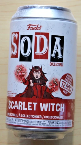 Funko Marvel Scarlet Witch Common Soda 1/10,500 Sealed