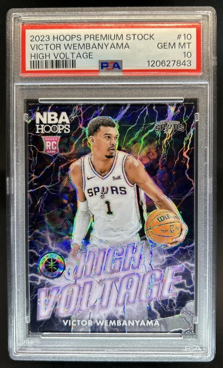 2023-24 Panini Nba Hoops Premium Stock - Victor Wembanyama #10 for