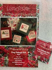 Lizzie Kate-Tiny Tidings XIII chart and Embellishment Pack