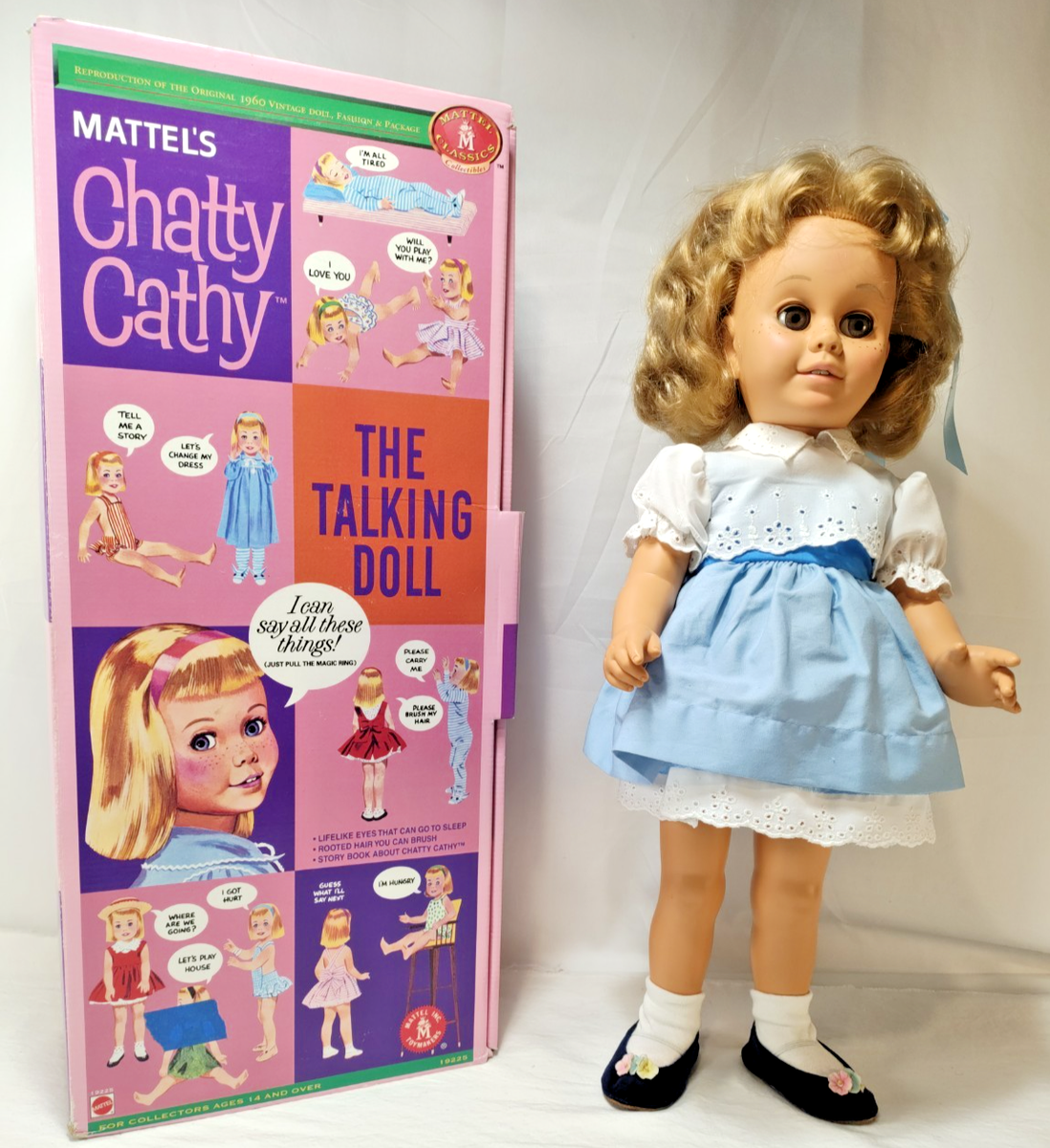 1998 Reproduction Mattel Chatty Cathy Talks Doll | eBay