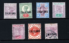 Zululand Victoria used and unused as scans Ref 60