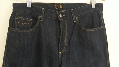 NWT Kimes Ranch  Cal  Jeans Men's 34x33 Blue Straight/Bootcut Made In USA