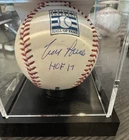 TIM RAINES HOF 17 EXPOS WHITE SOX WSC YANKEES SIGNED AUTO ML BASEBALL JSA BEAUTY