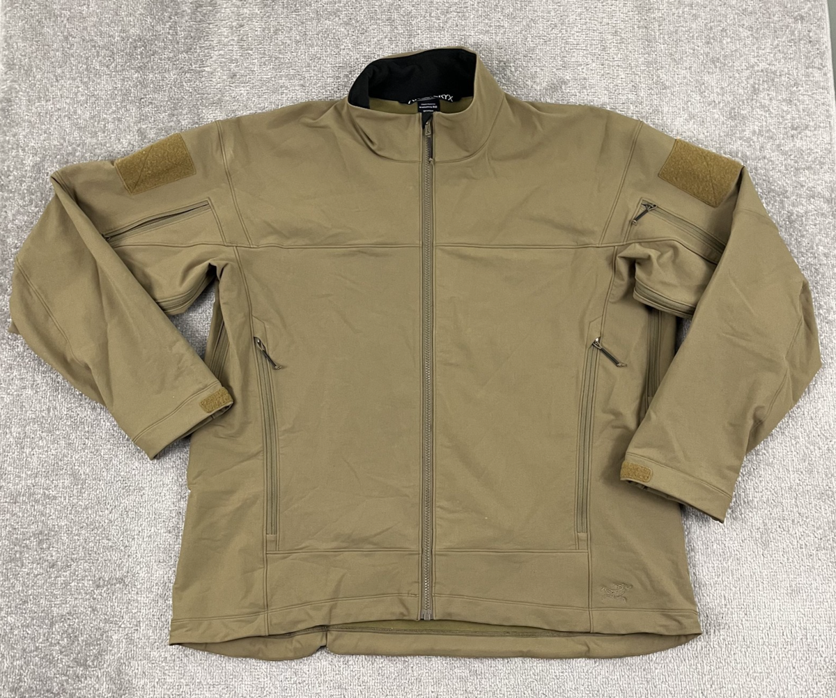 Arc'teryx Drax Jacket Adult Mens 2XL Brown Softshell Military
