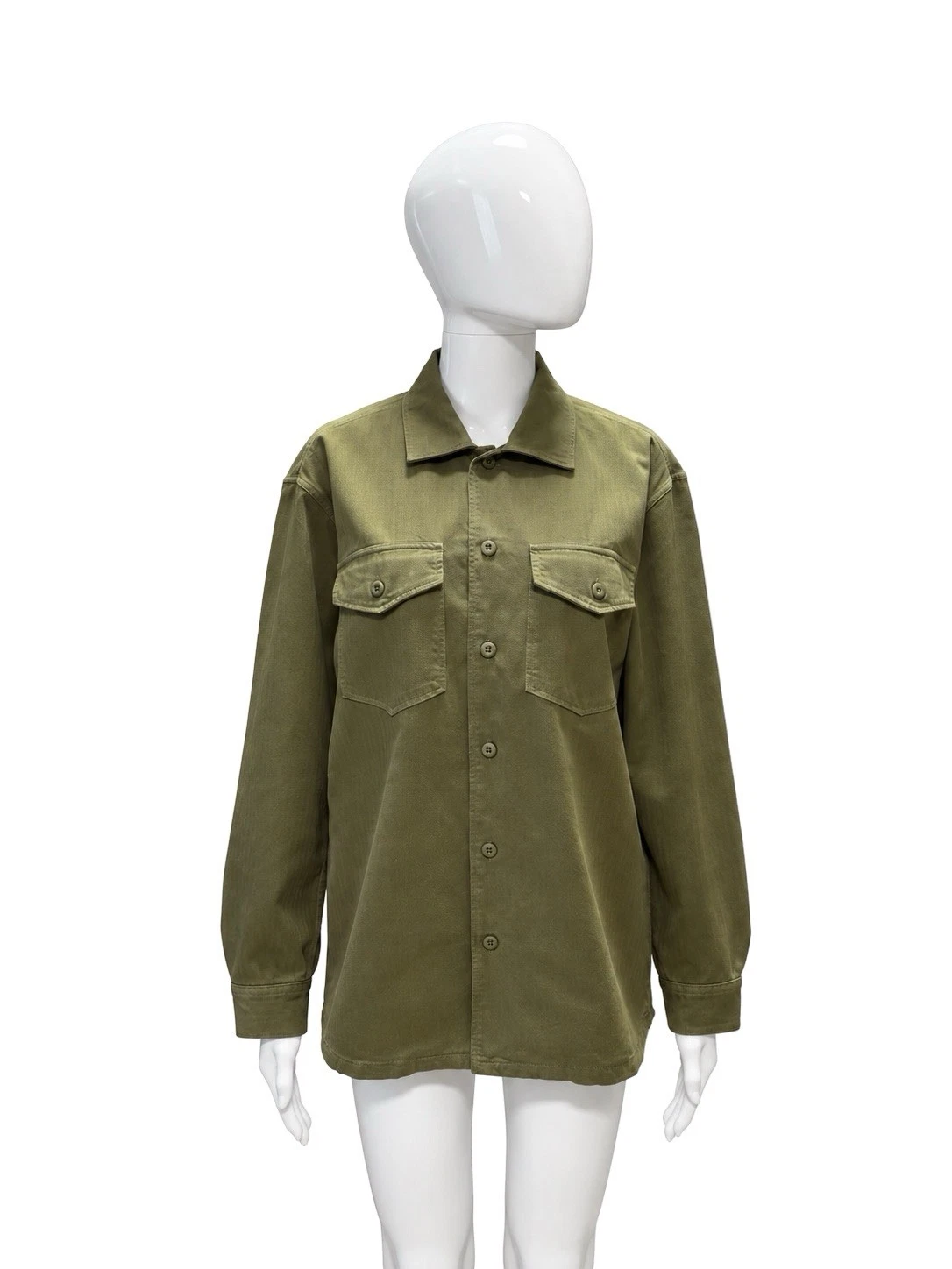 Tellason Military Jacket Men's 100% Cotton Field Utility Pockets Coverall Size S image 1