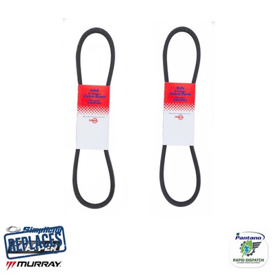 #ad #ad Auger amp; Drive Belt Set for Murray Craftsman Snow Blower 579932MA 585416 8 5660 $22.95