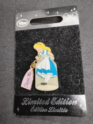 Drink Me Alice UK Disney Store Pin