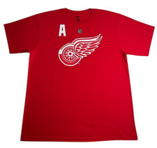 Detroit Red Wings Justin Abdelkader #8 Reebok NHL T-Shirt Mens XL Red NEW