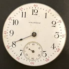 Antique 1912 Waltham Model 1908 610 Pocket Watch Movement Parts 16s 7j USA