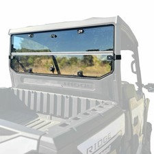 Seizmik UTV Rear Folding Windshield for Kawas...