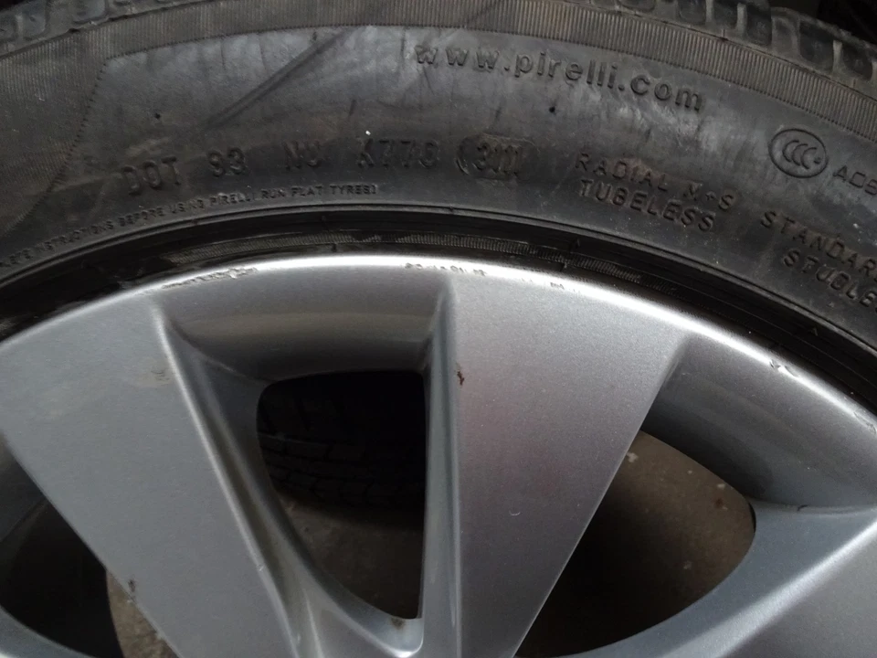 4x Original BMW Winterräder 225/50 R17 94H - für 3er F30 F31 4er F32 F33 F36 115 - Bild 4 von 4