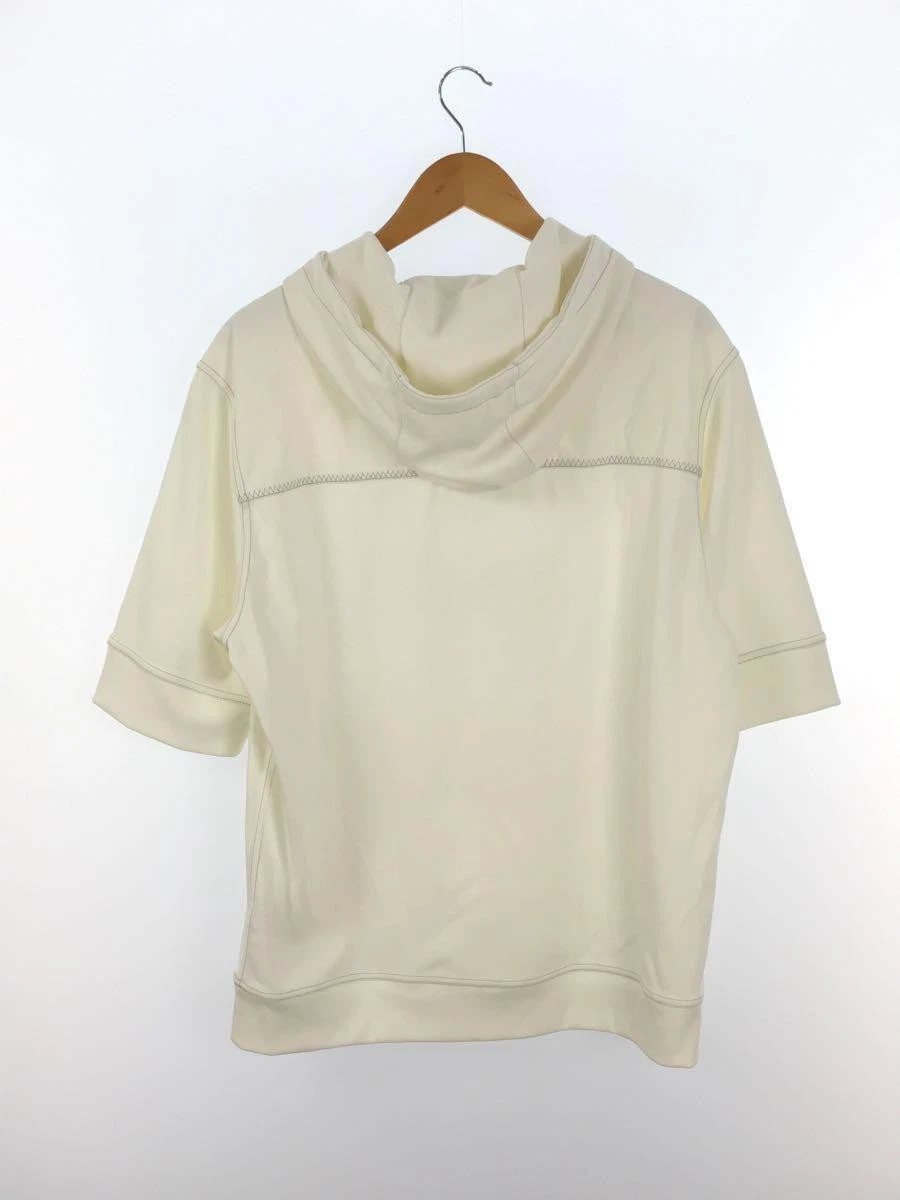 HERMÈS Felpa con cappuccio mezza zip HERMES Anorak cotone bianco taglia L #EF AIA