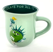 M&Ms World NYC New York City Mug Liberty and Chocolate for All