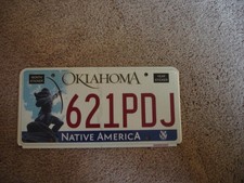 OKLAHOMA ARCHER     #    LICENSE PLATE BUY ALL STATES HERE FREE SHIPPING