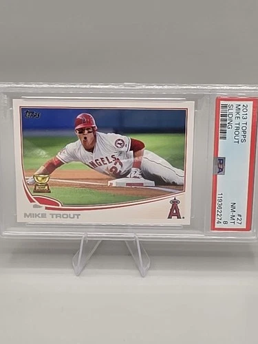 2013 Topps - Mike Trout #27 PSA 8