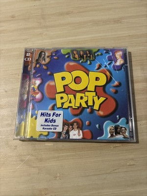 POP PARTY - BRILLIANT CD ALBUM WITH BONUS KARAOKE CD 2 Cd Set Rare Item