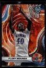 2024 Bowman Best University Basketball Orange Mini-Diamond Refractor Flory Bidunga #24
