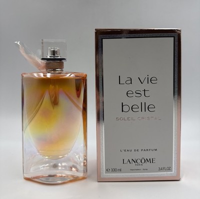 Lancome La Vie Est Belle Soleil Cristal L  Eau de Parfum 3.4 oz