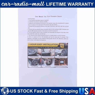 New 4Pcs tire pressure monitoring sensor For Ford F250 Super Duty 2009 2010-2016