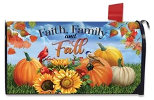 Briarwood Lane Faith Family And Fall Mailbox Cover