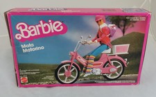 Barbie mattel motor bike velomoteur in box #4856 1983 vintage