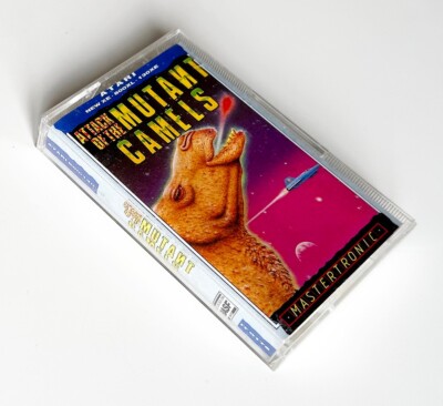 ATARI 8 BIT   Attack of the Mutant Camels   1984, home computer game, spiel, cib