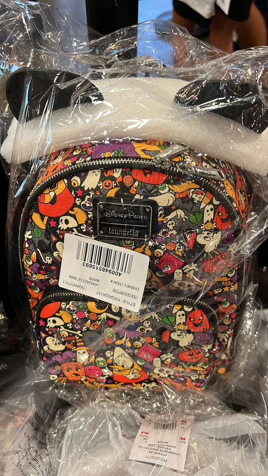 Diseny Loungefly Parks Dapper Dans Mini Rucksack Main Street U.S. - RAR NEU