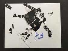 JOHN WENSINK AUTOGRAPHED 8 X 10 FIGHTING PHOTO  C.O.A.